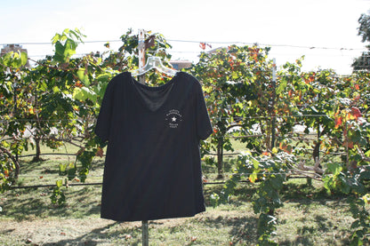 Texas Wanderer Black V-Neck Tee