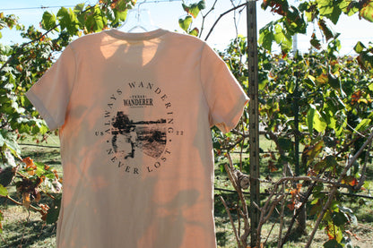 Texas Wanderer Cream Crew Neck Tee