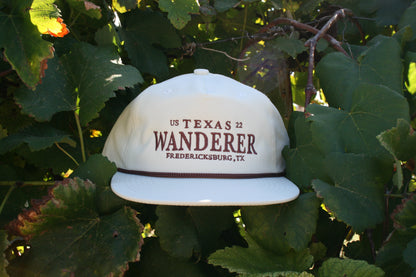 Texas Wanderer White Rope Hat