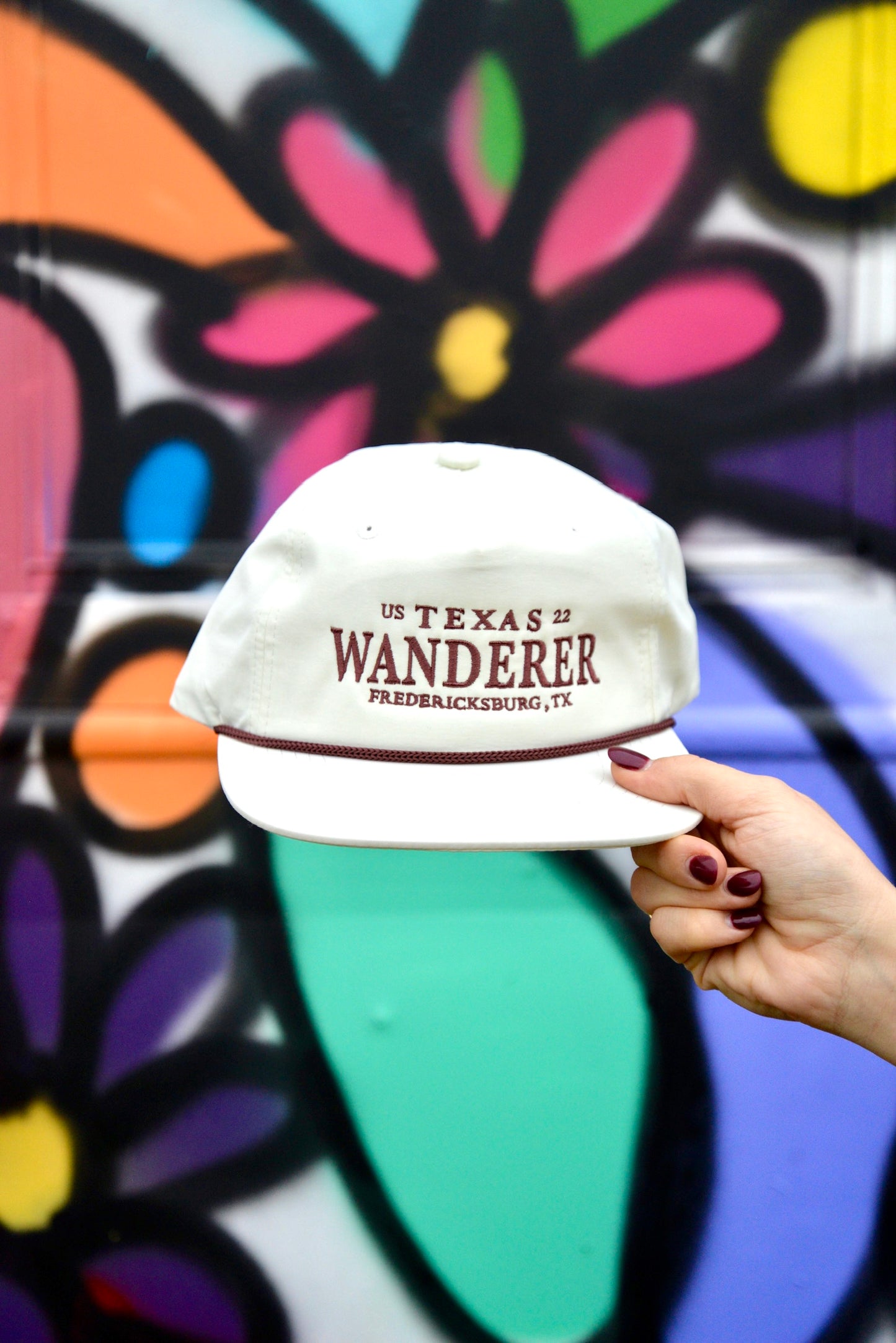 Texas Wanderer White Rope Hat